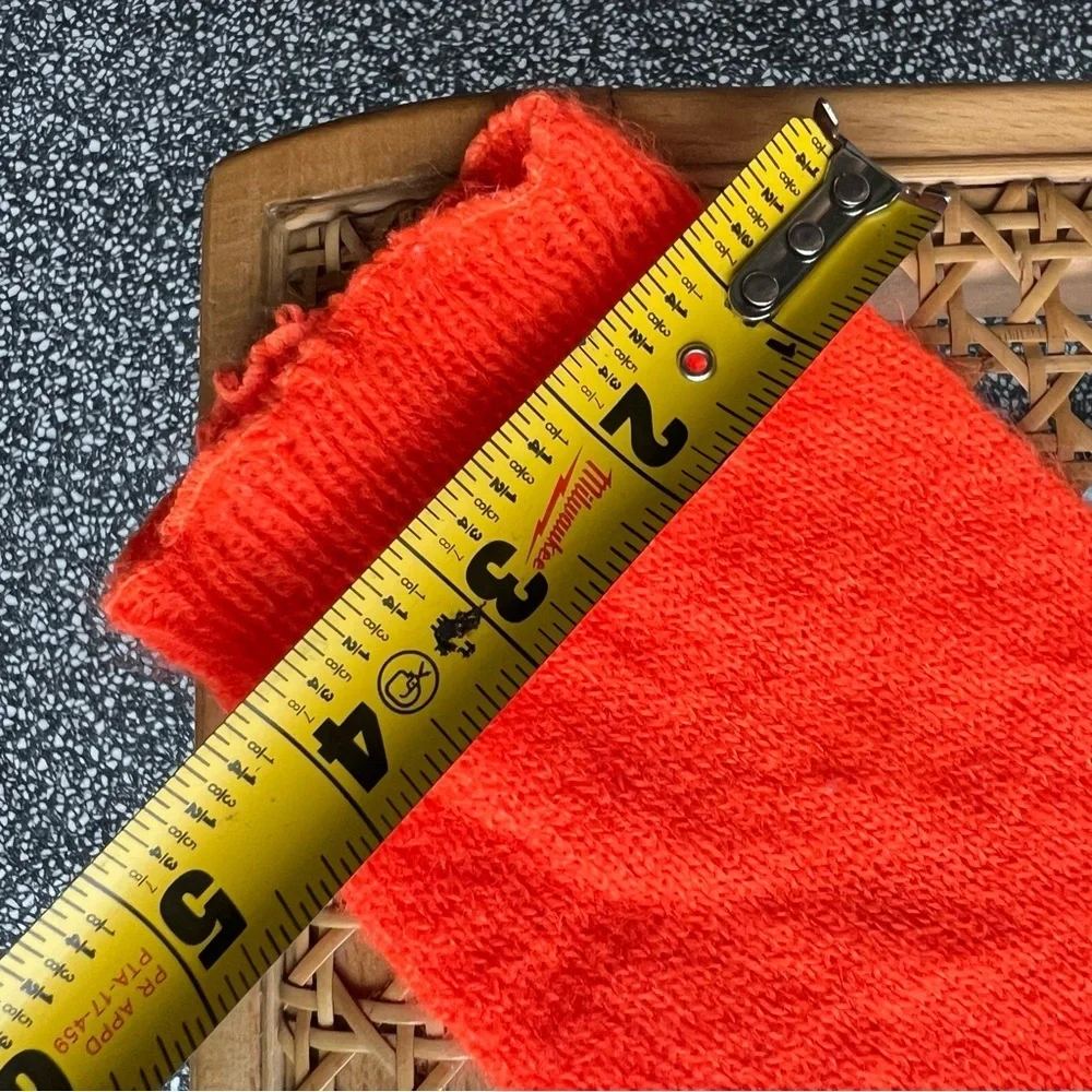 Bright Orange Knit Hand Warmers B1-20